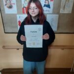Laureatka druiego miejsca