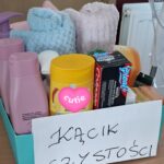 Zestaw środków czystości do higieny ciała.