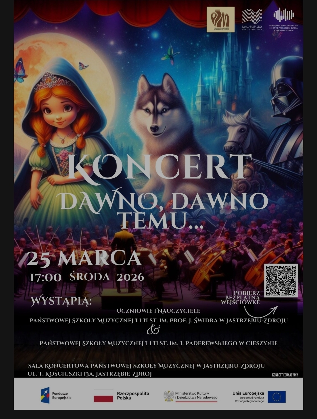 plakat koncertu dawno, dawno temu
